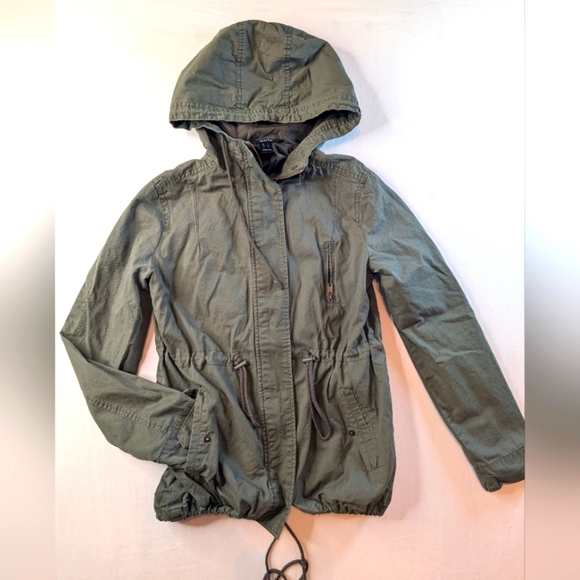 Streetwear Society Jackets & Blazers - 70.Streetwear Society Green Hooded‎ Jacket(Junior)